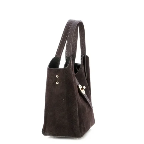 Класически Чанти JUICE – 112750.412 DK BROWN — снимка 2