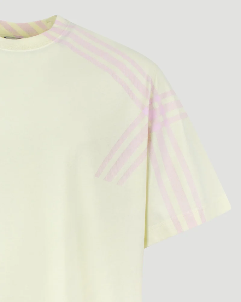 Check-Print T-Shirt — снимка 3