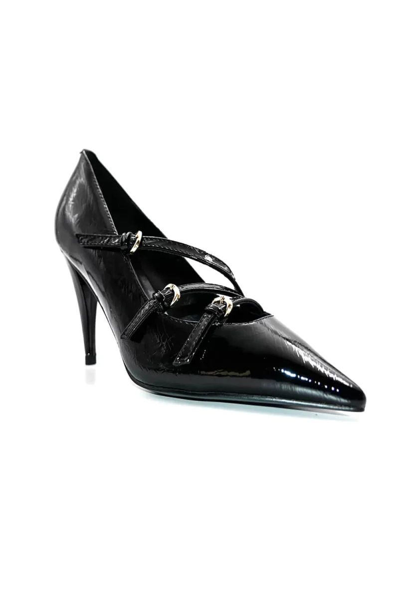 Сандали на ток Daisy-D 0116001455 black — снимка 2