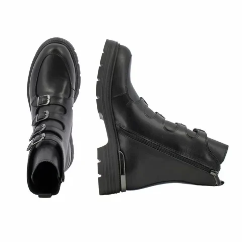 Дамски Кубинки CARLO FABIANI – 26103856 BLACK — снимка 5