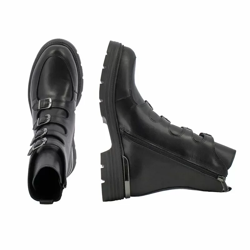 Дамски Кубинки CARLO FABIANI – 26103856 BLACK — снимка 5