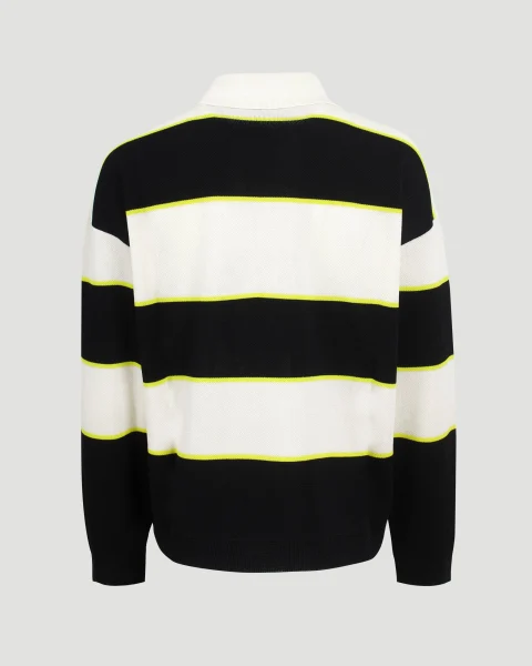 Striped Polo Jumper — снимка 2