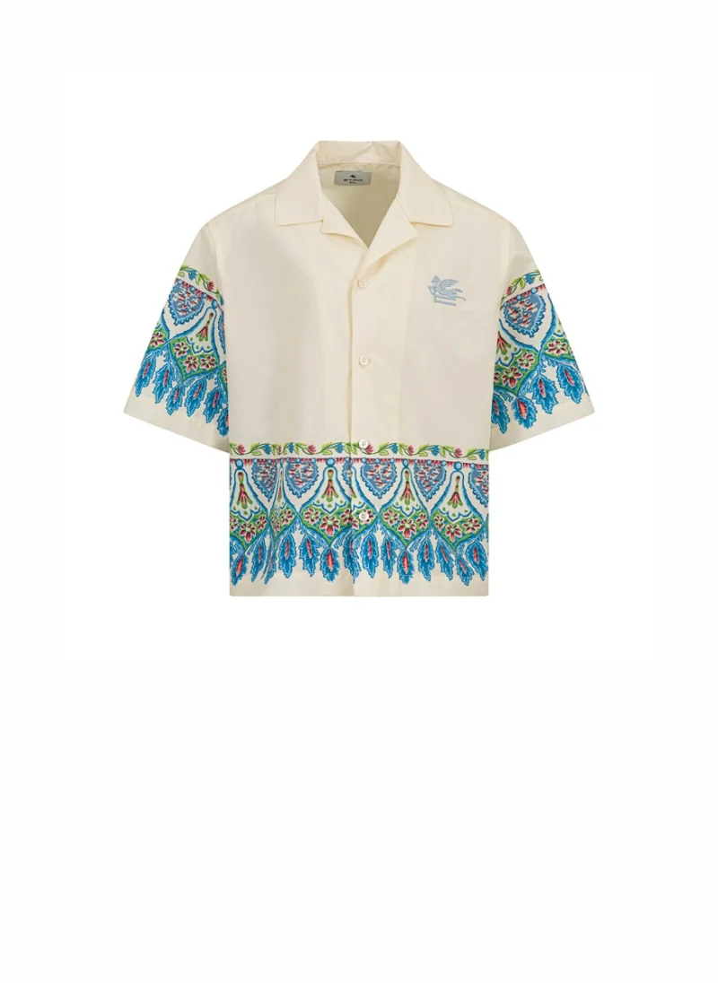 Риза 'Color-block' Etro Kids