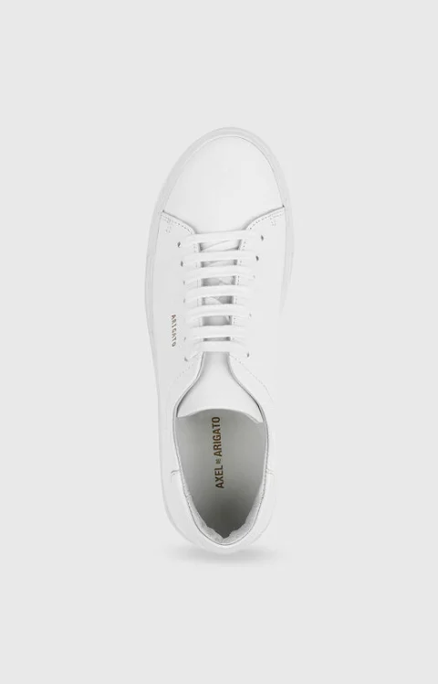 Бели кожени спортни обувки CLEAN 90 — снимка 6
