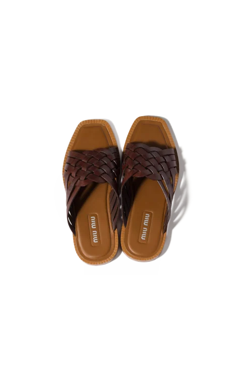 Leather Slides — снимка 3
