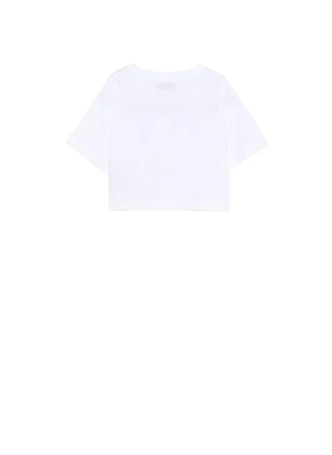 Тишърт с `Cherry` принт Moschino Kids — снимка 3