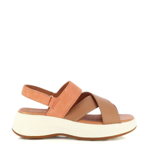 Дамски Сандали На Платформа GEOX – D650VC D SPHERICA ECUB PEACH/BEIGE