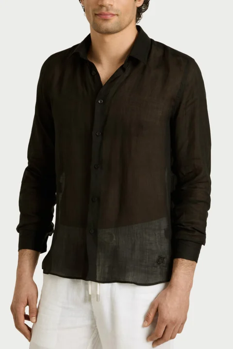 Риза CCACU106 990 noir — снимка 2