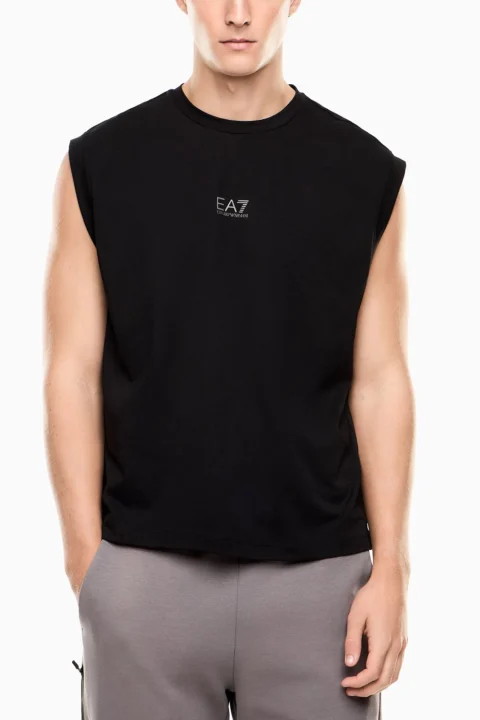 T-shirt 7M001622AF21787 UC001 black — снимка 2