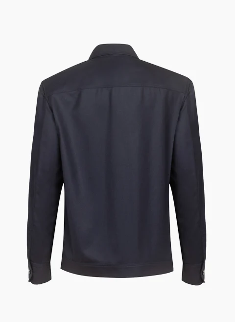 Яке от вълна 'Shirt style' Brioni — снимка 2