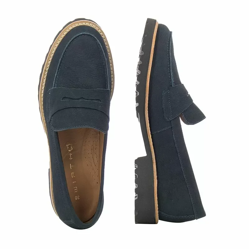 Дамски Лоуфър WIRTH – 14352 KAMIK NUBUCK BLUE COMB 104 — снимка 5