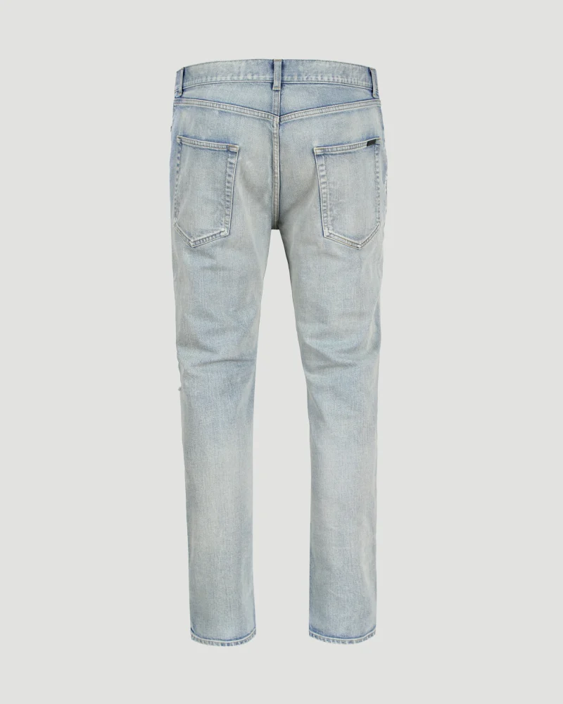 Skinny Jeans in Santa Monica Blue Denim — снимка 2