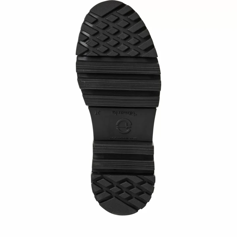 Дамски Кубинки TAMARIS – 1-25276-41-003 BLACK LEATHER — снимка 6