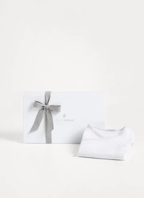 Бодита с контрастни кантове 'Bernie' Brunello Cucinelli Kids — снимка 4
