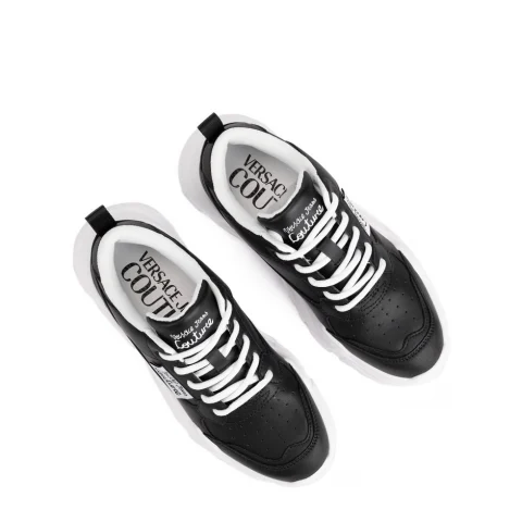 Дамски черни маратонки VERSACE JEANS — снимка 8