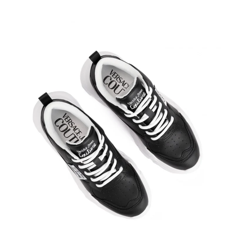 Дамски черни маратонки VERSACE JEANS — снимка 8