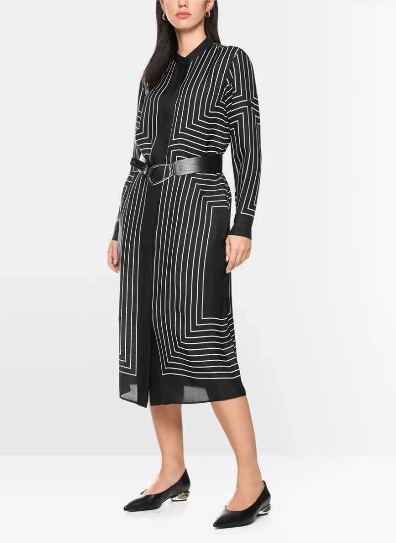 Миди рокля с коприна Marc Cain Collections