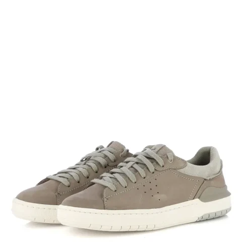 Мъжки Сникърс CLARKS – 26181294 COURTLITE2 RUN GREY NUBUCK — снимка 3