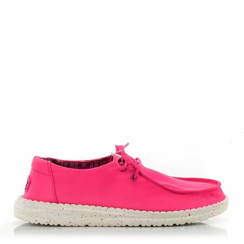 Дамски Ежедневни HEY DUDE – 40902-676 WENDY STRETCH NEON PINK