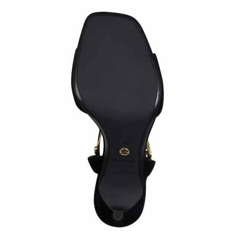 Дамски Сандали На Ток TAMARIS – 1-28004-44-001 BLACK — снимка 6
