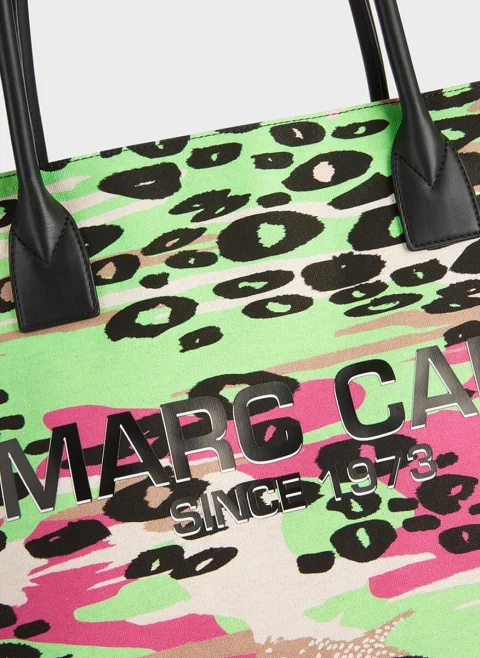 Чанта с принт 'Colourful Leo' Marc Cain — снимка 4