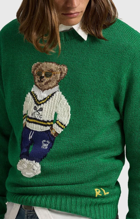Пуловер с Polo Bear бродерия — снимка 4