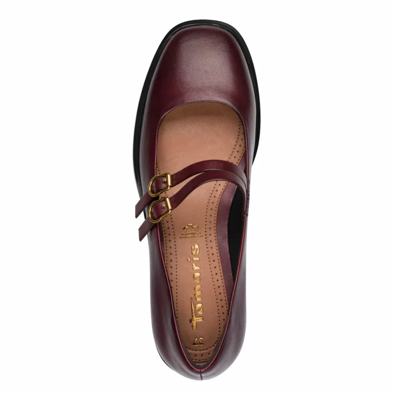 Балерини TAMARIS – 1-22131-45-537 MERLOT — снимка 5