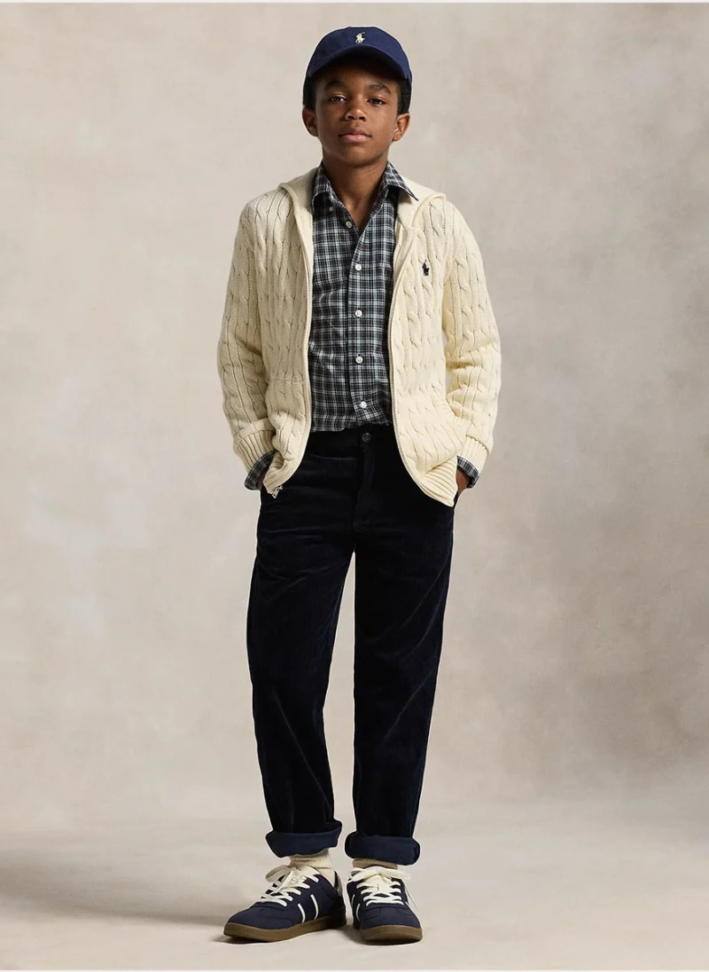 Панталон от рипсено кадифе Ralph Lauren Kids 8-20
