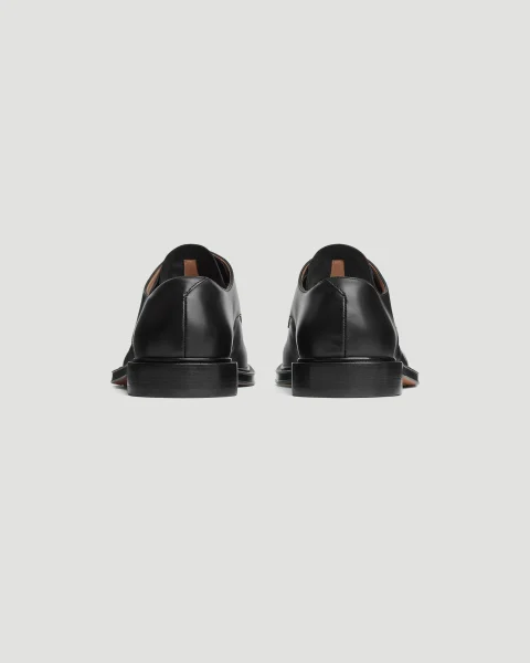 James Lace-Up Shoe in Black — снимка 2