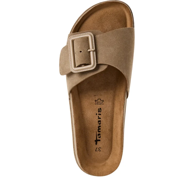 Дамски Чехли Комфорт TAMARIS – 1-27501-46-341 TAUPE — снимка 5