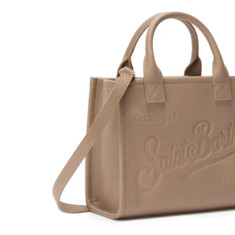 Дамска черна чанта Vanity SAINT BARTH — снимка 6