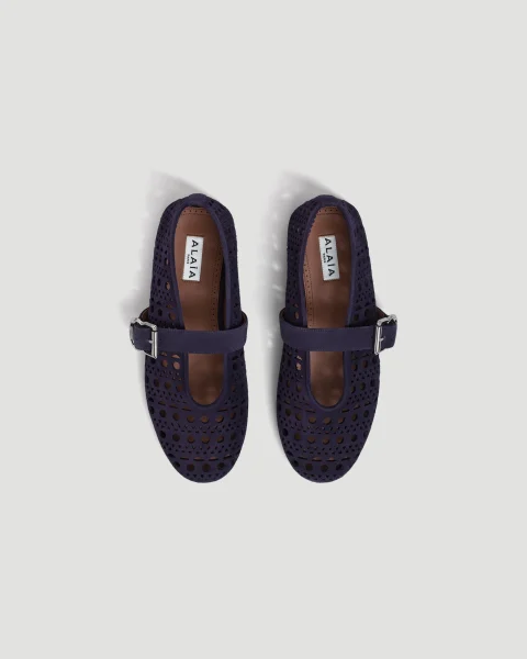 Ballet Flats Vienne in Suede — снимка 3