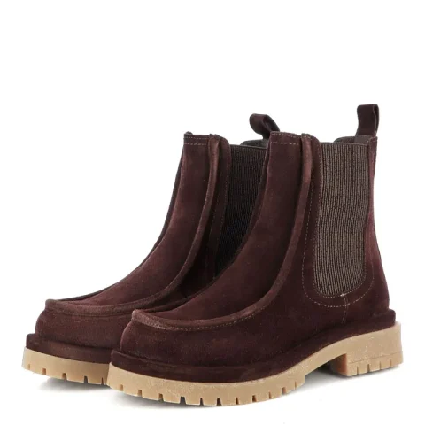 Дамски Равни Боти CARLO FABIANI – 252-22981 COCONUT SUEDE — снимка 3