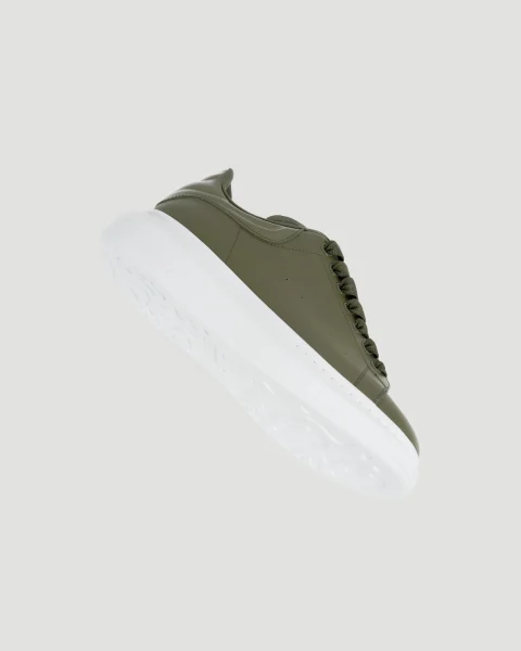 Oversized Sneakers in Khaki — снимка 2