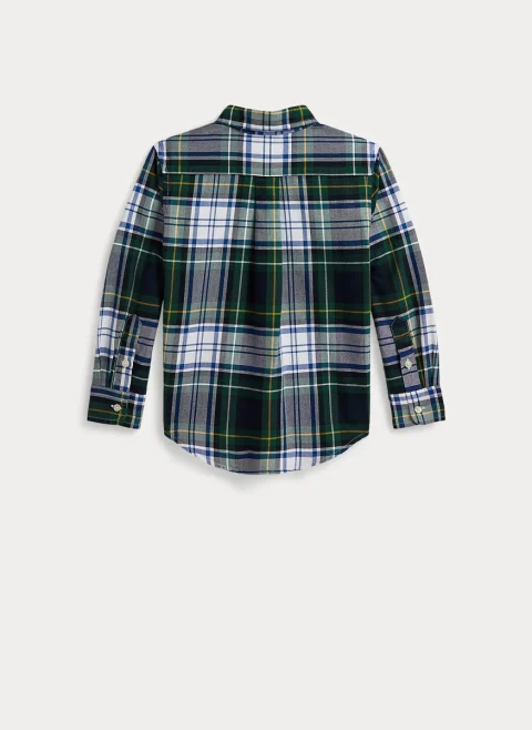 Риза с кариран принт Ralph Lauren Kids 2-7 — снимка 5