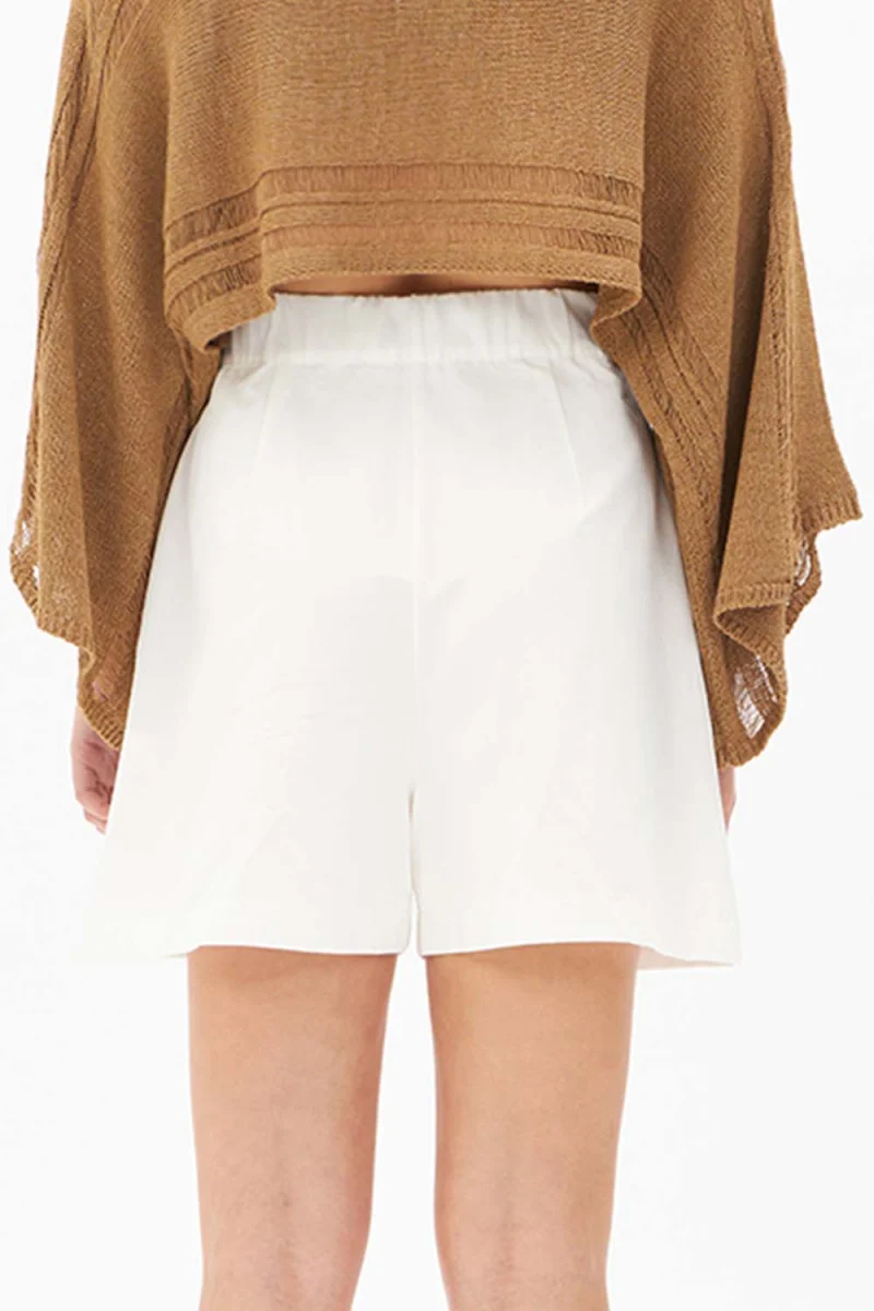 Къс панталон "Solid Sand" Shorts 23276 12051-white — снимка 2