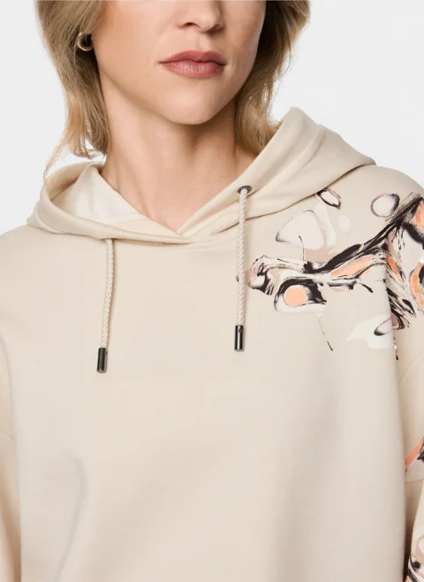 Суитшърт с принт 'Oversized fit' Marc Cain Sports — снимка 5