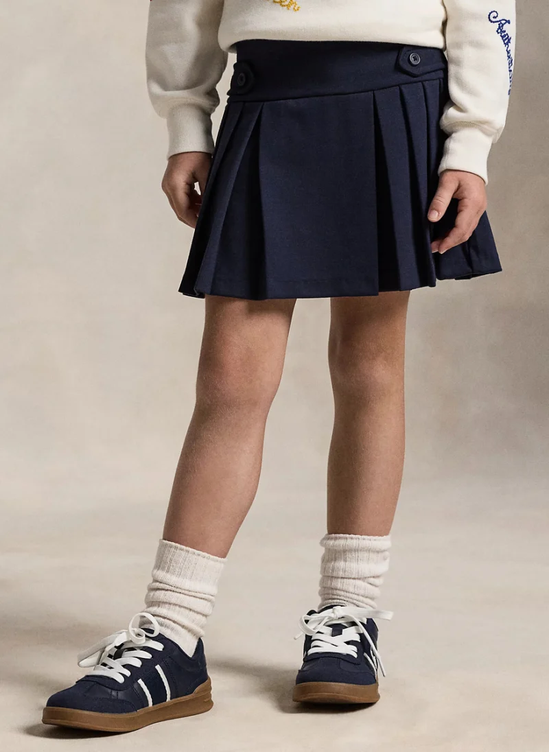Плисирана пола Ralph Lauren Kids 2-6 — снимка 7
