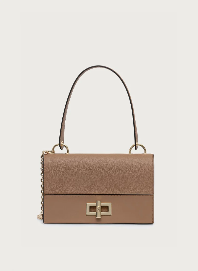 Чанта Furla Amelia Toffee