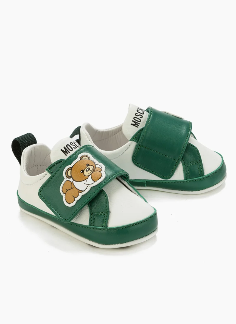 Бебешки буйки с 'Teddy Bear' апликация Moschino Kids — снимка 4