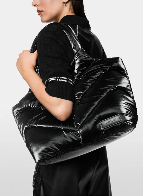 Чанта с капитониран дизайн Marc Cain Sports — снимка 5
