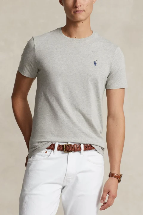 T-Shirt Jersey-Ssl 710680785002 020 grey — снимка 2