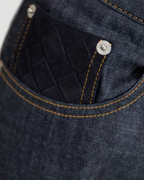 Straight-Fit Jeans in Dark Indigo — снимка 2