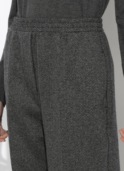 Панталон с вълна Weekend Max Mara Wkdeditta — снимка 6