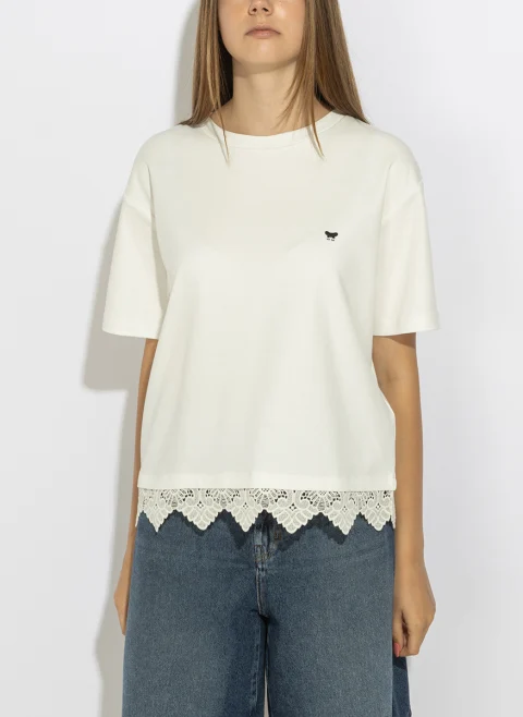 Тишърт 'Boxy fit' Weekend Max Mara Wkdsala — снимка 13