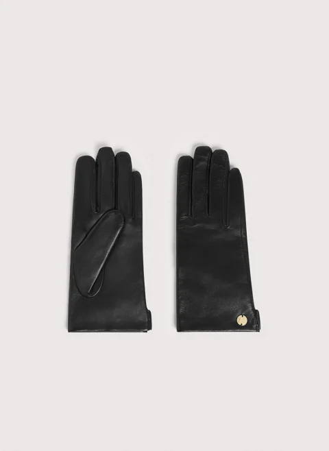 Кожени ръкавици Coccinelle C-Me Noir — снимка 1