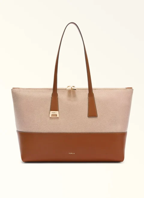 Furla Olivia 'Tote Bag' Toni Cognac L