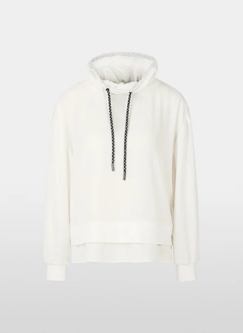 Суитшърт 'Waterfall-style collar' Marc Cain Sports — снимка 6