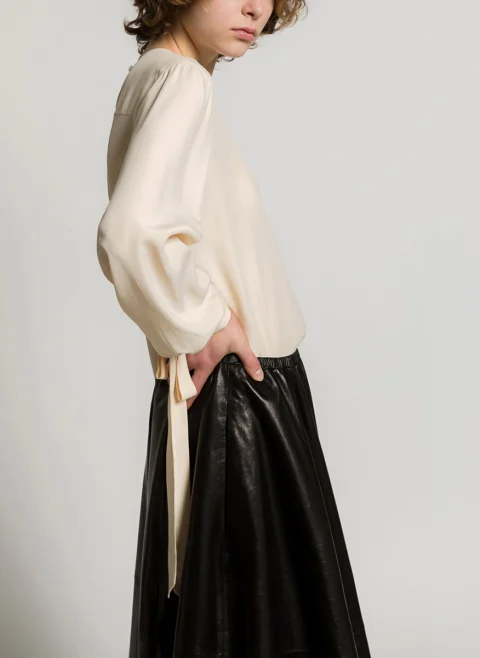 Блуза с коприна 'Dramatic effect' Alberta Ferretti