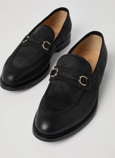 Велурени мокасини 'Penny' Brunello Cucinelli, — снимка 4